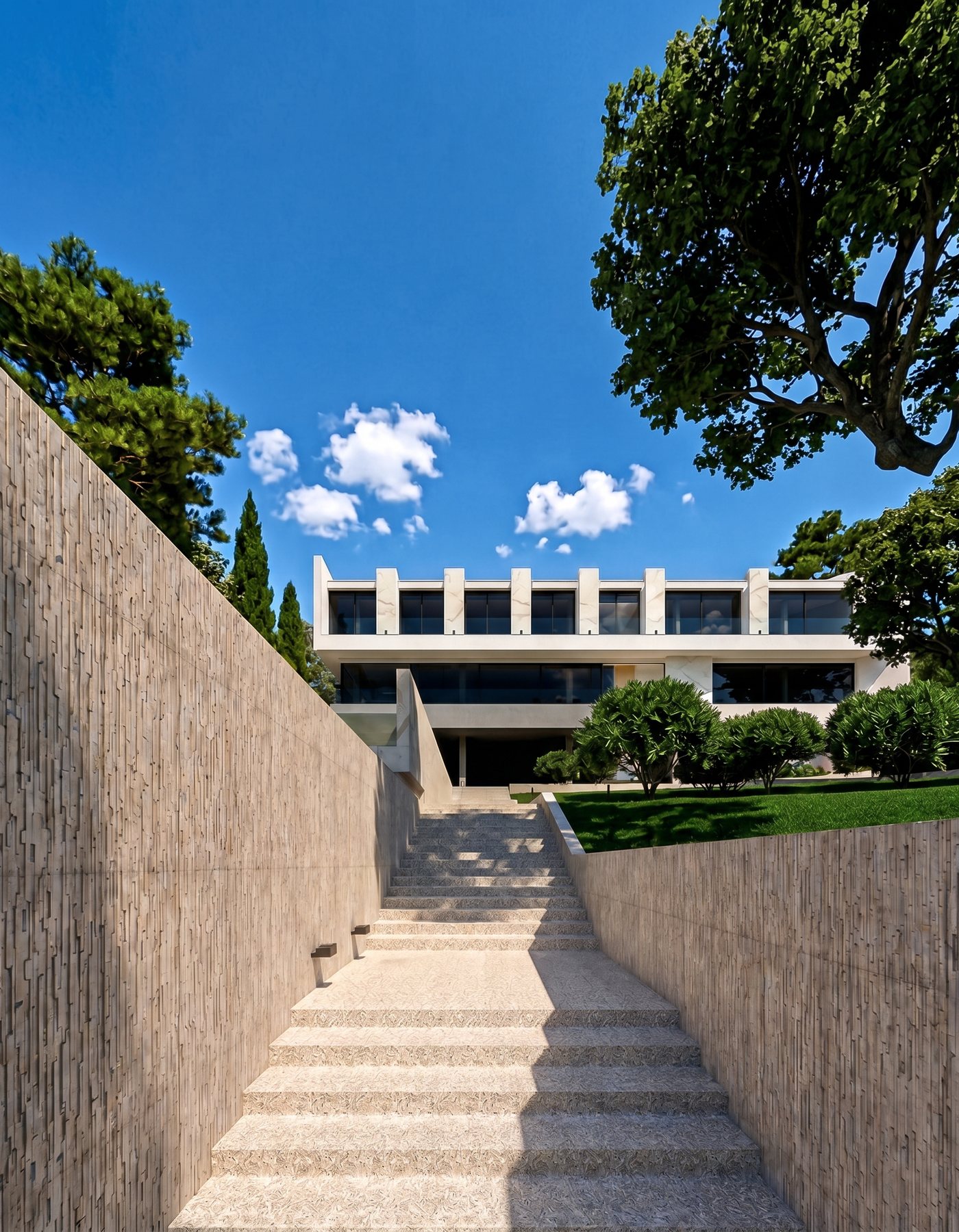The approach stair
